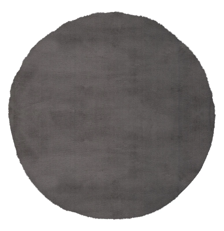 Dywan Obsession CHA CHA CHA 535 grey koło futro _dywanywitek_pl_