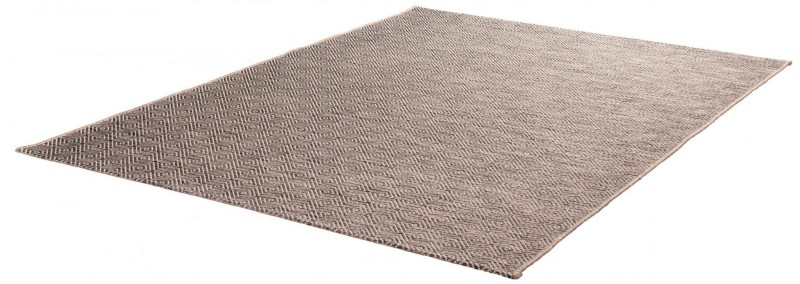 Rzut z boku na dywan 3d zewnętrzny Obsession Nordic NIC870 grey