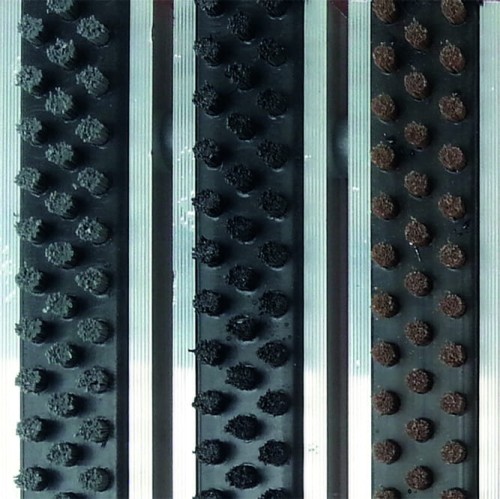 Wycieraczka systemowa Alumata BETA/GAMMA  - kolory pasków szczotkowych