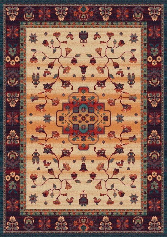 Dywan wełniany Agnella Agnus Tacuba ciemny beż (binding)