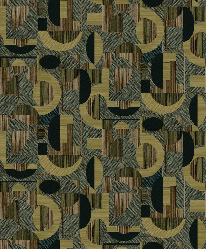 Tapeta art deco Khroma Orbital ORB204