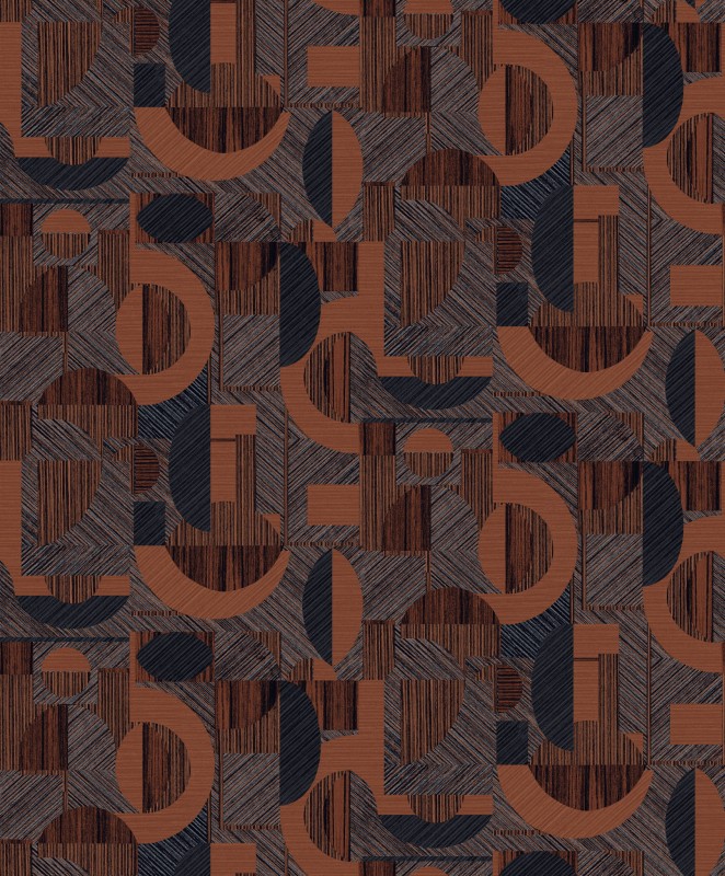 Tapeta wzór geometryczny khroma orbital orb205