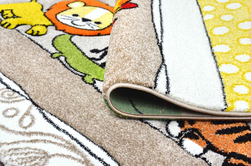 Bok dywanu dla dzieci Smart Kids 22310 wzór zwierzęta