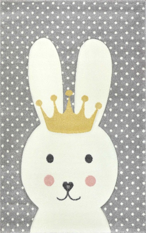 Dywan dla dzieci Smart Kids 22414 szary _dywanywitek_pl_