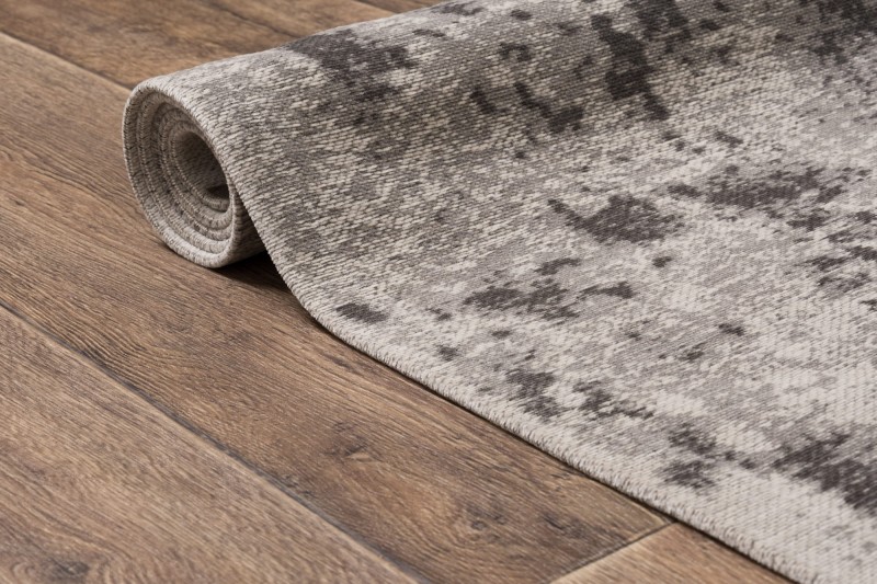 Dywan nowoczesny Carpet Decor Magic Home Lyon szary - bok