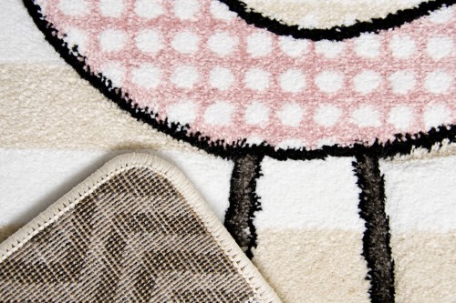 Dywan dla dzieci Petit BIRDS kremowy _dywanywitek_pl_5