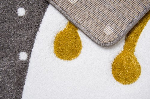 Dywan dla dzieci Petit BUNNY szary _dywanywitek_pl_6