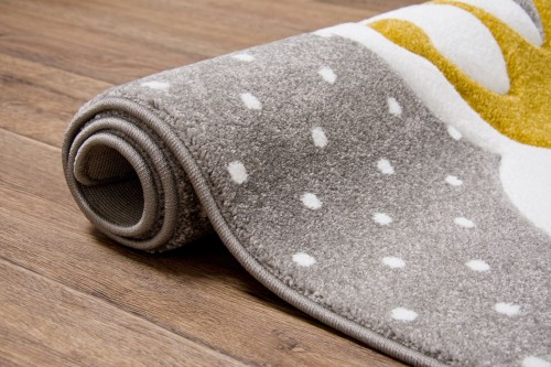 Dywan dla dzieci Petit BUNNY szary _dywanywitek_pl_9