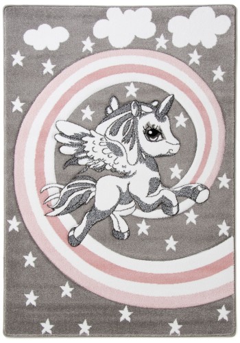 Dywan dla dzieci Petit Pony szary