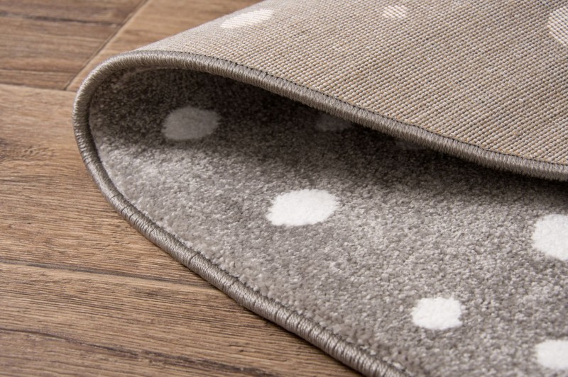 Dywan dla dzieci Petit LAMA szary koło _dywanywitek_pl_6