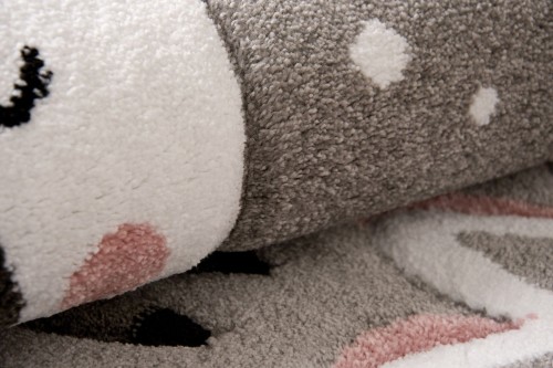 Dywan dla dzieci Petit LAMA szary koło _dywanywitek_pl_7