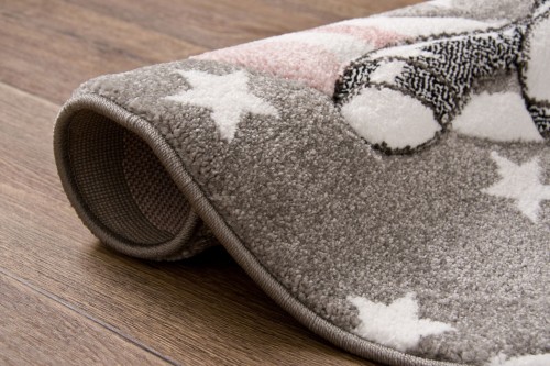 Dywan dla dzieci Petit PONY szary koło _dywanywitek_pl_7