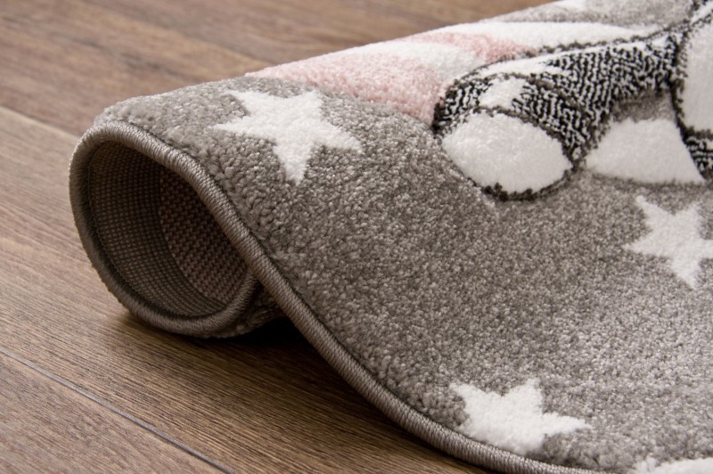 Dywan dla dzieci Petit PONY szary koło _dywanywitek_pl_7