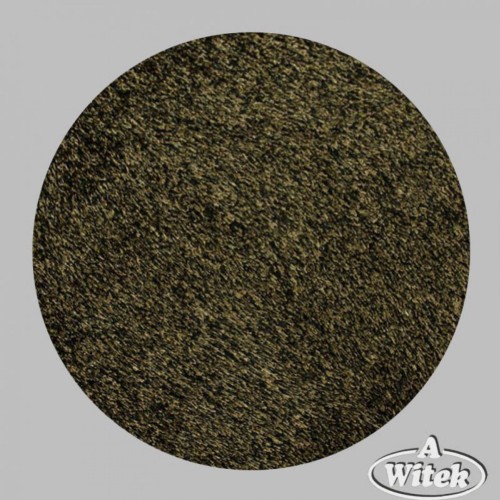 Dywan okrągły shaggy Love czarno-brązowy