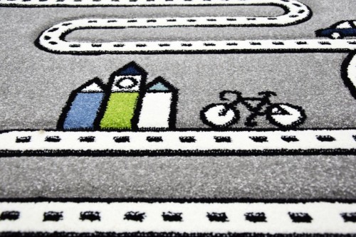 Dywan dla dzieci Droga Auto Pastel Kids Indigo 395 _dywanywitek_pl_3