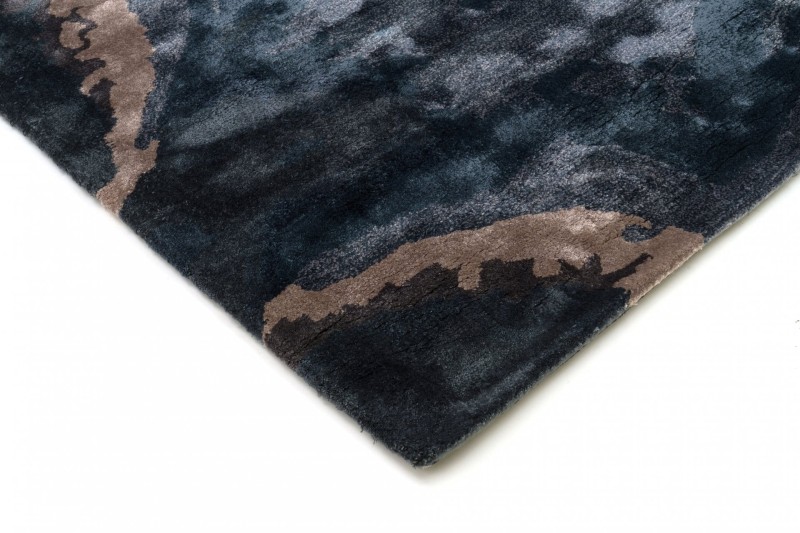 Dywan nowoczesny Carpet Decor Handmade Escape blue - róg