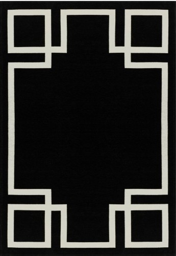 Dywan Carpet Decor Magic Home Art Deco Hampton czarny