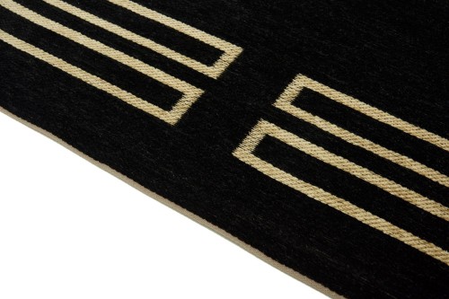 Dywan Carpet Decor Magic Home Art Deco Royal czarny - brzeg