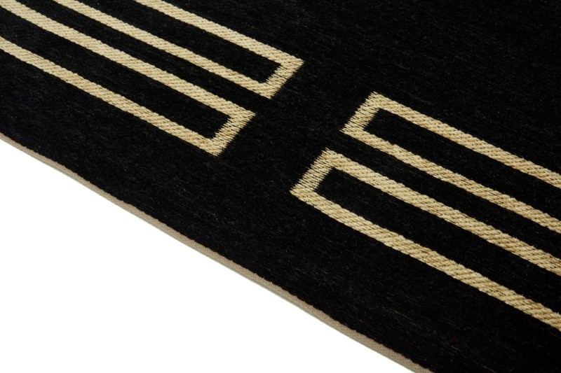 Dywan Carpet Decor Magic Home Art Deco Royal czarny - brzeg