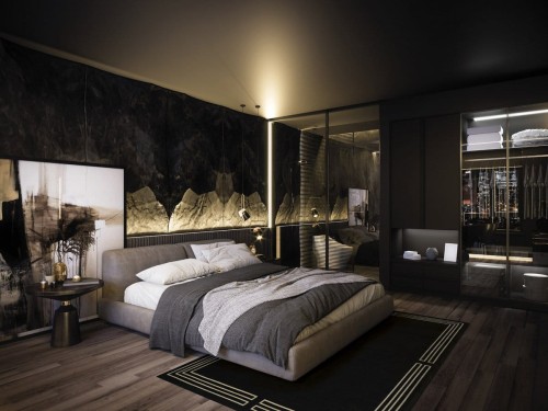 Dywan Carpet Decor Art Deco ROYAL black _dywanywitek_pl_2