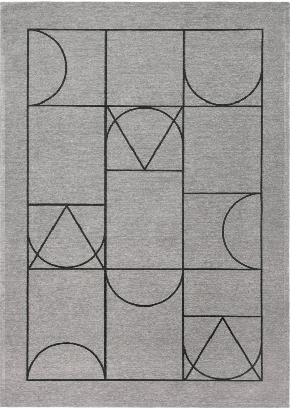 Dywan Carpet Decor Art Deco SIGNET grey_dywanywitek_pl