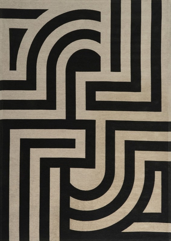 Dywan Carpet Decor Magic Home Art Deco Tiffany beżowo-czarny