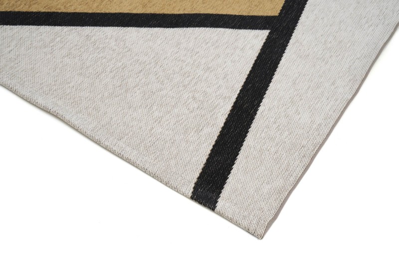 Dywan geometryczny Carpet Decor Magic Home Ingrid żółty - róg
