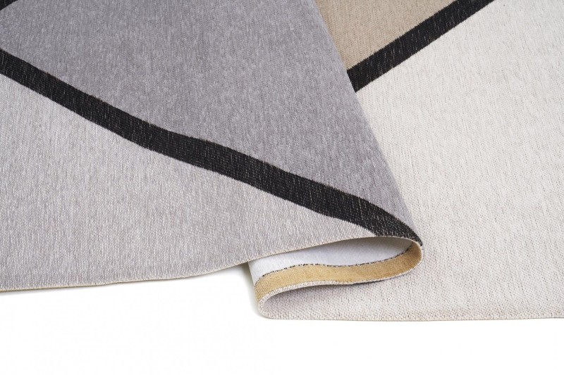 Dywan geometryczny Carpet Decor Magic Home Ingrid żółty - spód