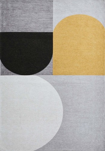 Dywan nowoczesny geometria Carpet Decor Magic Home Silva żółty