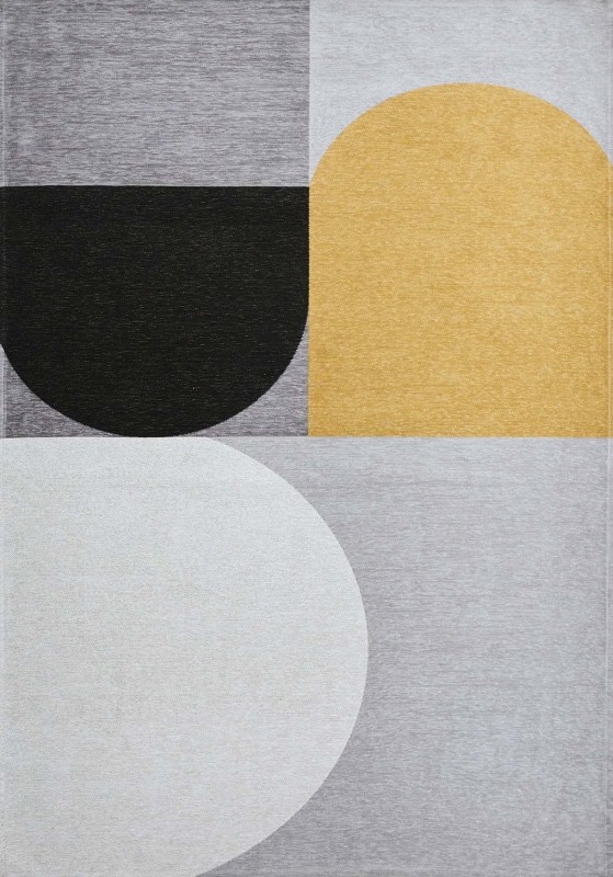 Dywan nowoczesny geometria Carpet Decor Magic Home Silva żółty