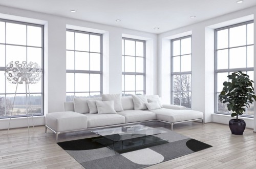 Dywan nowoczesny Carpet Decor Magic Home Rene szary do salonu