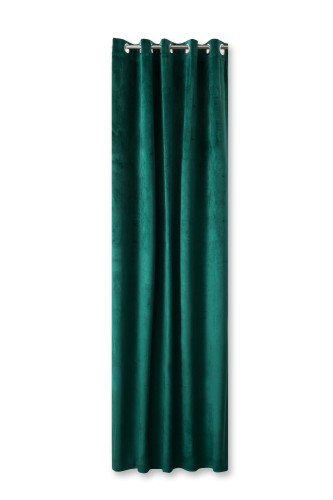 ZASŁONA GOTOWA BUTELKOWA ZIELEŃ NA PRZELOTKACH 140x250 CM 99846-VILL-C.ZIEL