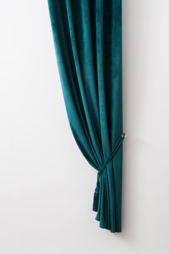 ZASŁONA GOTOWA TURKUSOWA NA PRZELOTKACH_dywanywitek_pl_3