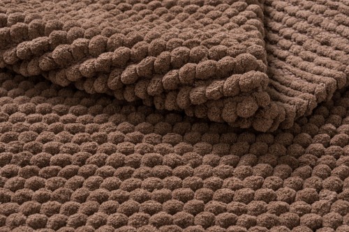 Dywanik łazienkowy Javo Premium sepia - runo