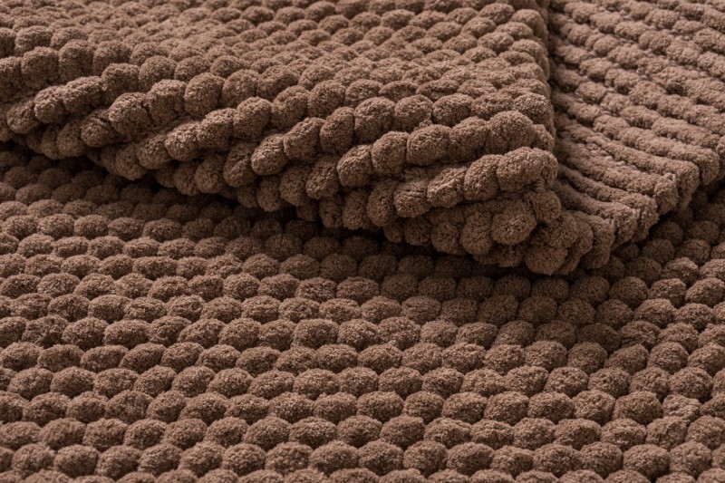 Dywanik łazienkowy Javo Premium sepia - runo