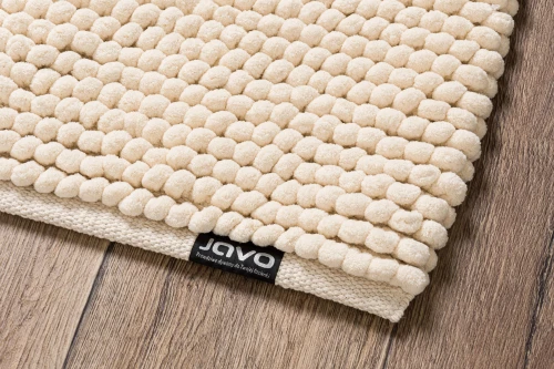 Dywanik łazienkowy Javo Premium jasny beż - róg