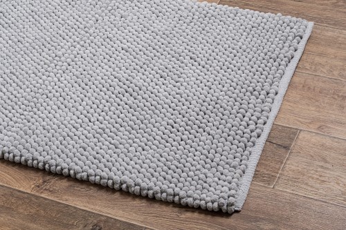 Dywanik łazienkowy Javo Premium popiel - rzut ukośny