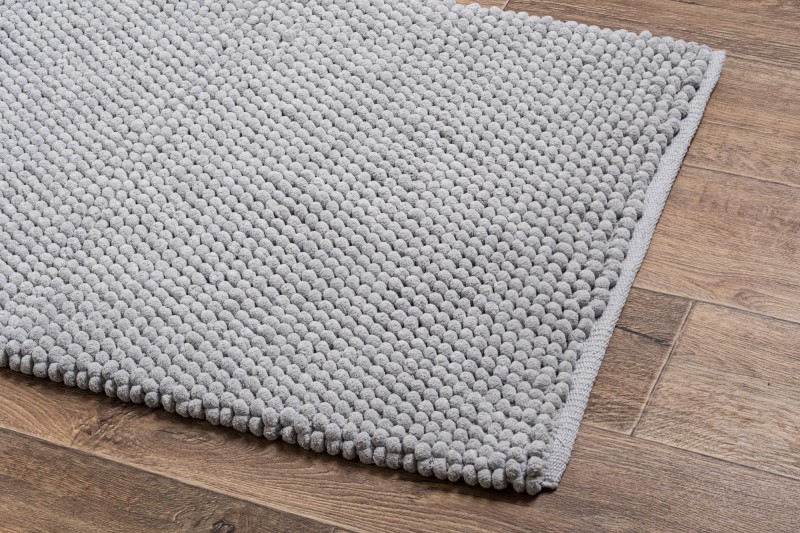 Dywanik łazienkowy Javo Premium popiel - rzut ukośny