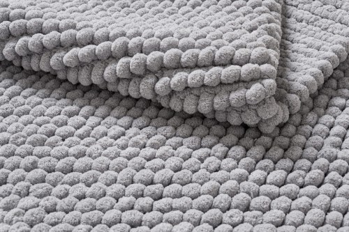 Dywanik łazienkowy Javo Premium popiel - runo