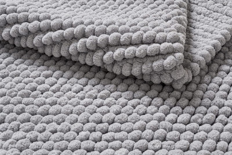 Dywanik łazienkowy Javo Premium popiel - runo