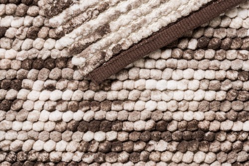 Dywanik łazienkowy Javo Premium melanż brązowy - spód