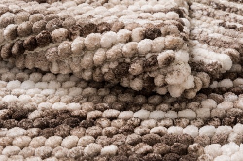 Dywanik łazienkowy Javo Premium melanż brązowy -runo