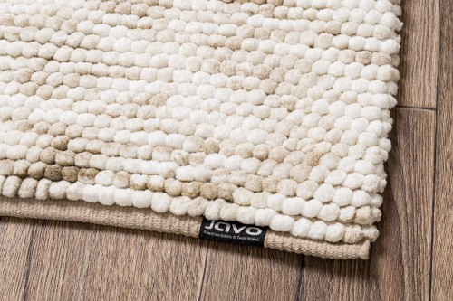 Dywanik łazienkowy Javo Premium melanż beż - róg