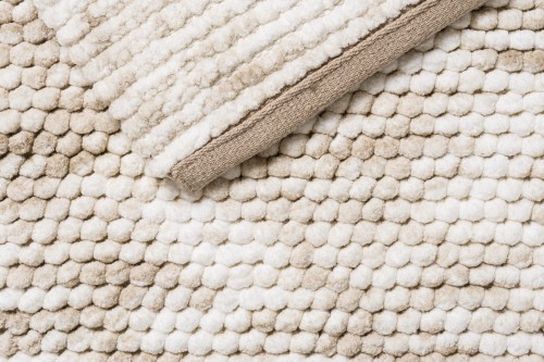 Dywanik łazienkowy Javo Premium melanż beż - spód