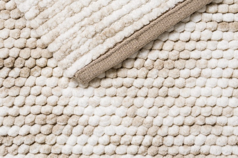 Dywanik łazienkowy Javo Premium melanż beż - spód