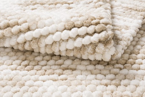 Dywanik łazienkowy Javo Premium melanż beż - runo