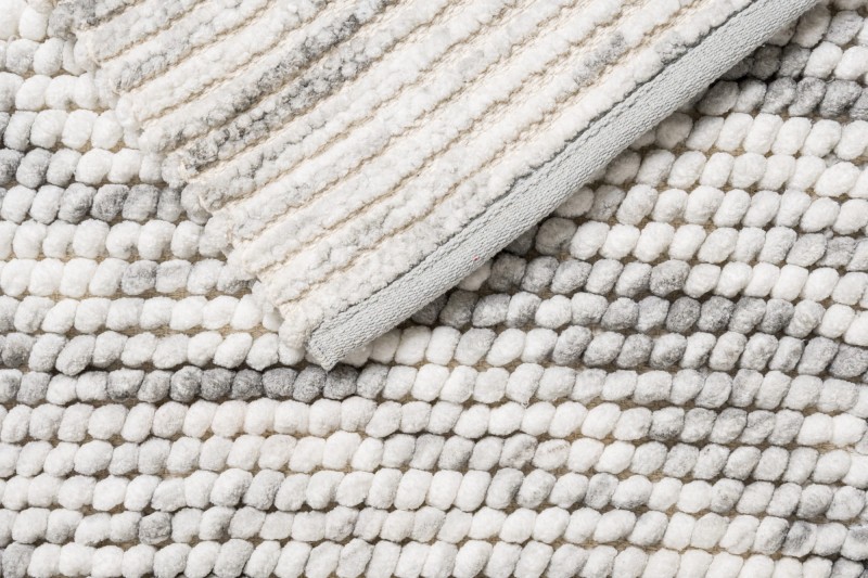 Dywanik łazienkowy Javo Premium popiel dual - spód