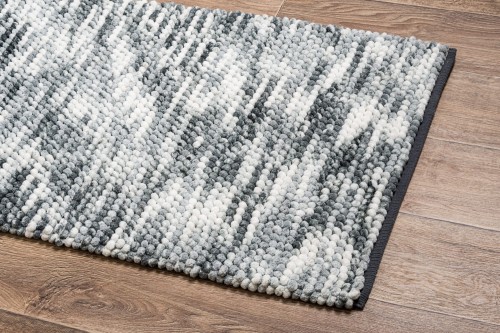 Dywanik łazienkowy Javo Premium antracyt dual - widok z boku