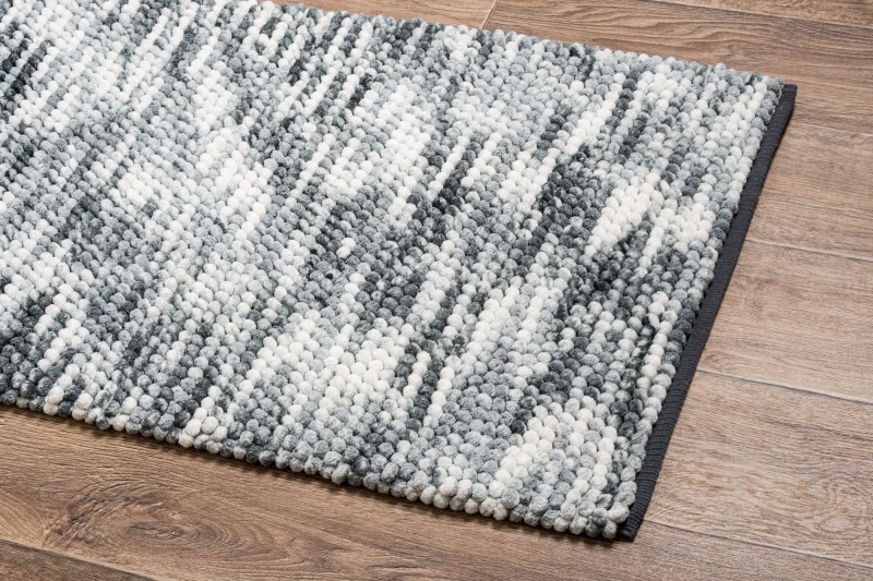 Dywanik łazienkowy Javo Premium antracyt dual - widok z boku