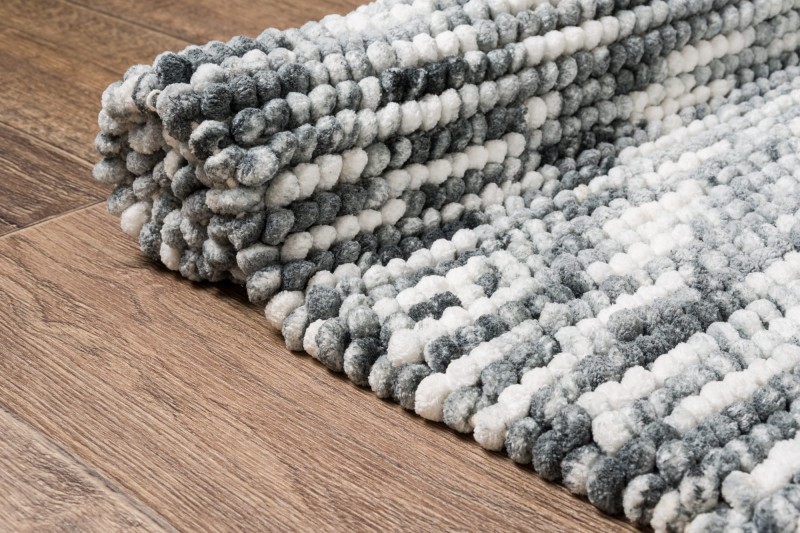 Dywanik łazienkowy Javo Premium antracyt dual - bok